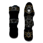 Vintage Aries Zodiac Sign Print Muay Thai Shin Guard