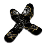 Vintage Aries Zodiac Sign Print Muay Thai Shin Guard