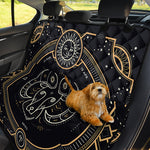 Vintage Aries Zodiac Sign Print Pet Car Back Seat Cover