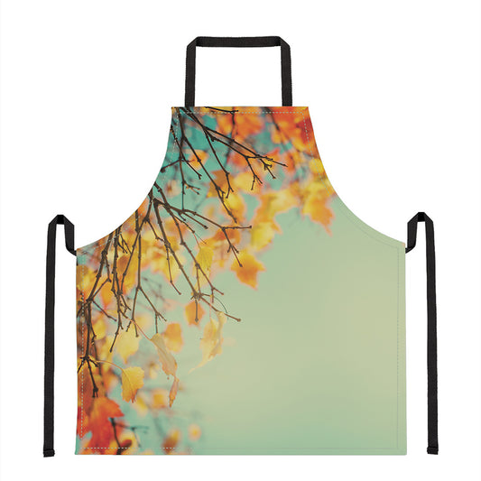 Vintage Autumn Print Apron