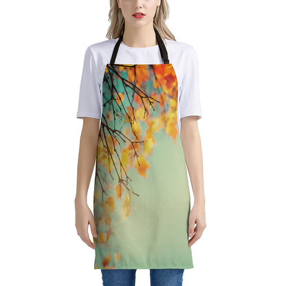 Vintage Autumn Print Apron