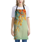 Vintage Autumn Print Apron