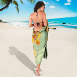 Vintage Autumn Print Beach Sarong Wrap