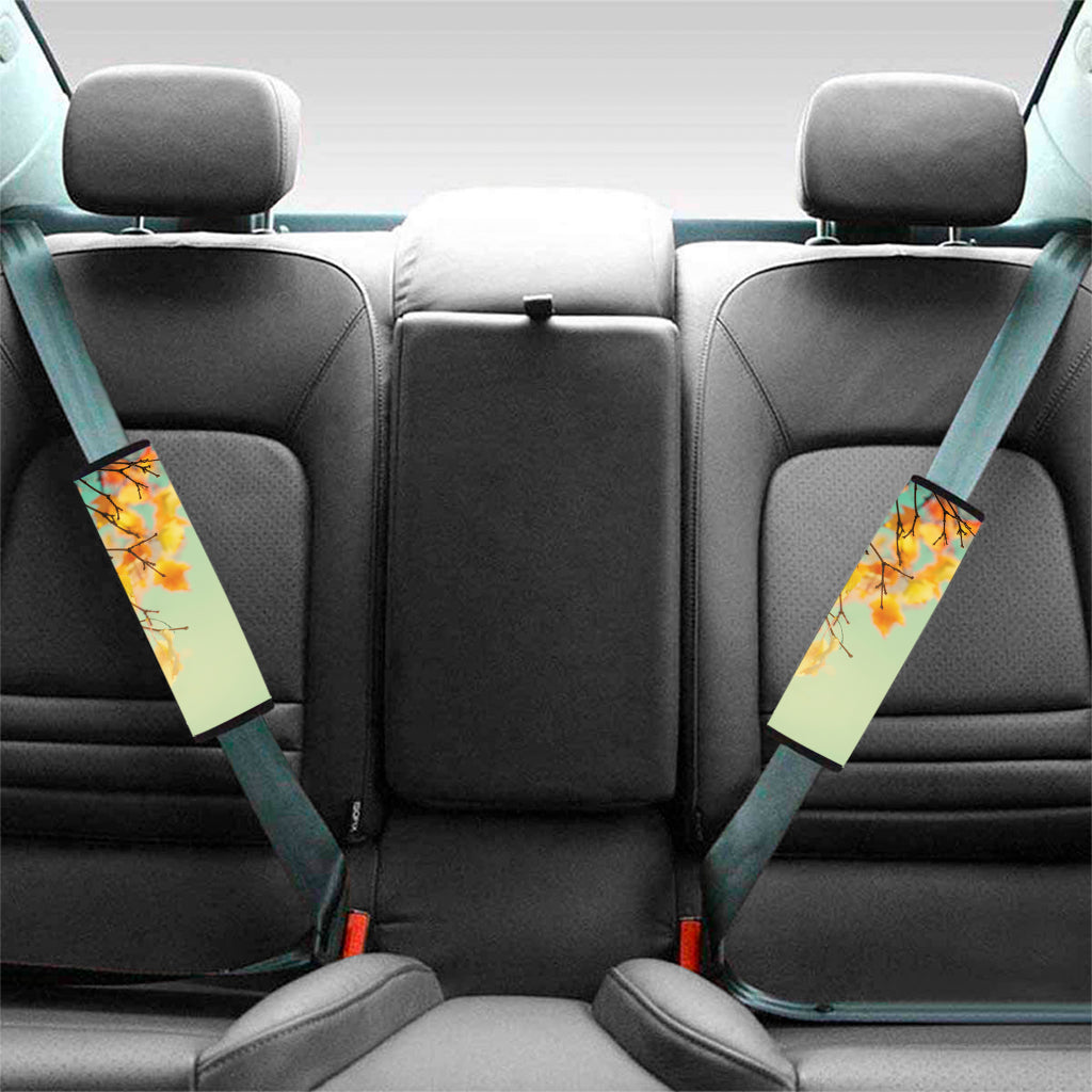 Vintage Autumn Print Car Seat Belt Covers