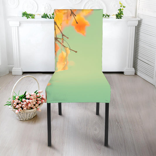 Vintage Autumn Print Dining Chair Slipcover