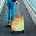 Vintage Autumn Print Luggage Cover