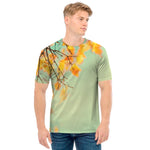 Vintage Autumn Print Men's T-Shirt