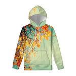 Vintage Autumn Print Pullover Hoodie