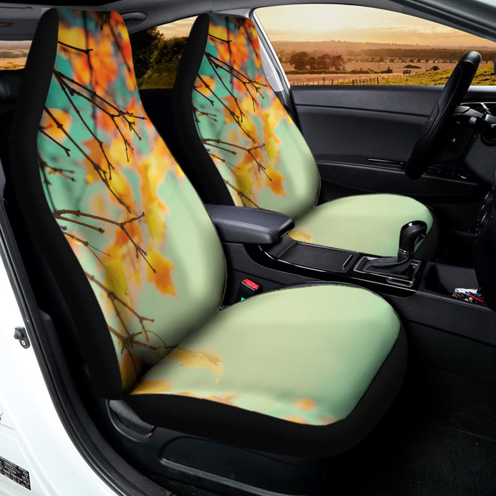 Vintage Autumn Print Universal Fit Car Seat Covers