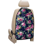 Vintage Blossom Floral Pattern Print Car Seat Organizers