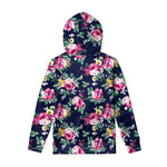 Vintage Blossom Floral Pattern Print Pullover Hoodie