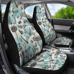 Vintage Blue Dragonfly Universal Fit Car Seat Covers GearFrost