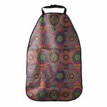 Vintage Bohemian Floral Mandala Print Car Seat Organizers