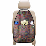 Vintage Bohemian Floral Mandala Print Car Seat Organizers
