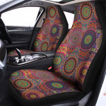Vintage Bohemian Floral Mandala Print Universal Fit Car Seat Covers