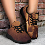 Vintage Buddha Statue Print Sport Shoes GearFrost