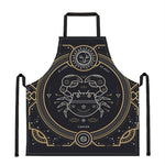 Vintage Cancer Zodiac Sign Print Apron