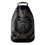Vintage Cancer Zodiac Sign Print Car Seat Organizers