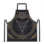 Vintage Capricorn Zodiac Sign Print Apron