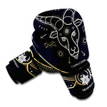 Vintage Capricorn Zodiac Sign Print Boxing Gloves