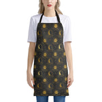 Vintage Celestial Pattern Print Apron