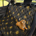 Vintage Celestial Pattern Print Pet Car Back Seat Cover