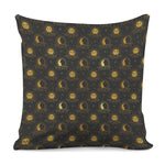 Vintage Celestial Pattern Print Pillow Cover