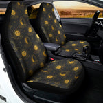 Vintage Celestial Pattern Print Universal Fit Car Seat Covers
