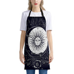 Vintage Celestial Sun Print Apron