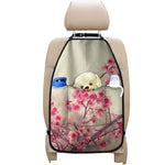 Vintage Cherry Blossom Print Car Seat Organizers