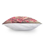 Vintage Cherry Blossom Print Pillow Cover