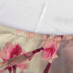 Vintage Cherry Blossom Print Sofa Cover