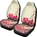 Vintage Cherry Blossom Print Universal Fit Car Seat Covers