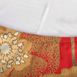 Vintage Chinese Flower Print Sofa Cover