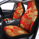 Vintage Chinese Flower Print Universal Fit Car Seat Covers