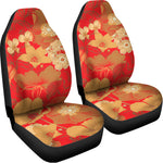 Vintage Chinese Flower Print Universal Fit Car Seat Covers