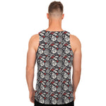 Vintage Christmas Decorations Print Men's Tank Top