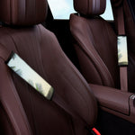 Vintage Coconut Tree Print Car Seat Belt Covers