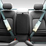 Vintage Coconut Tree Print Car Seat Belt Covers