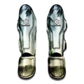 Vintage Coconut Tree Print Muay Thai Shin Guards
