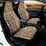 Vintage Coffee Bean Pattern Print Universal Fit Car Seat Covers