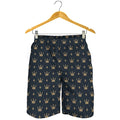 Vintage Crown Pattern Print Men's Shorts
