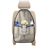 Vintage Deer Skull Print Car Seat Organizers