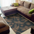 Vintage Dragonfly Pattern Print Floor Mat