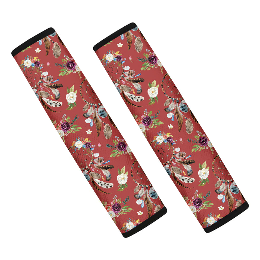 Vintage Dream Catcher Pattern Print Car Seat Belt Covers