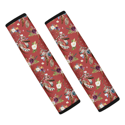 Vintage Dream Catcher Pattern Print Car Seat Belt Covers