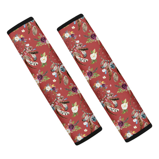Vintage Dream Catcher Pattern Print Car Seat Belt Covers