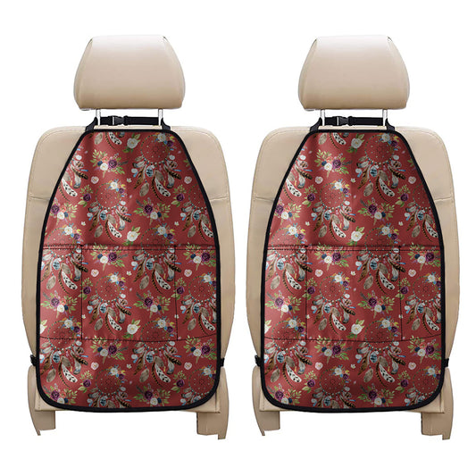 Vintage Dream Catcher Pattern Print Car Seat Organizers