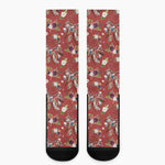Vintage Dream Catcher Pattern Print Crew Socks