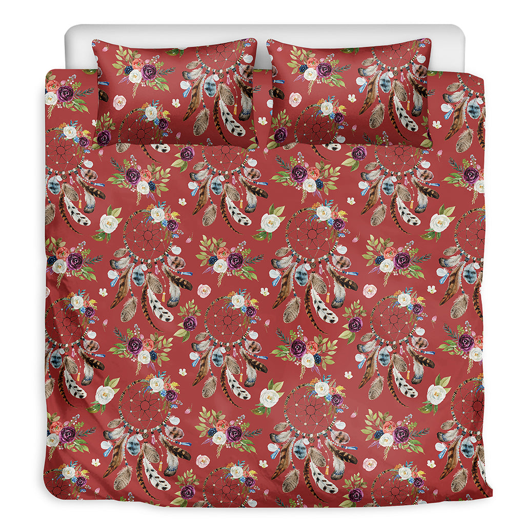 Vintage Dream Catcher Pattern Print Duvet Cover Bedding Set